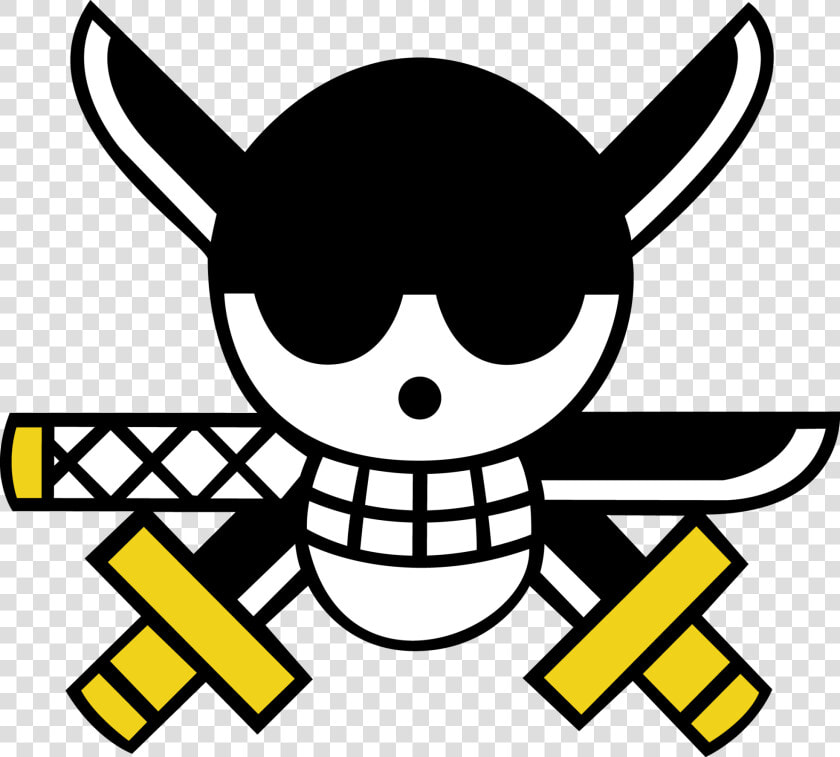 One Piece Jolly Roger Zoro  HD Png DownloadTransparent PNG