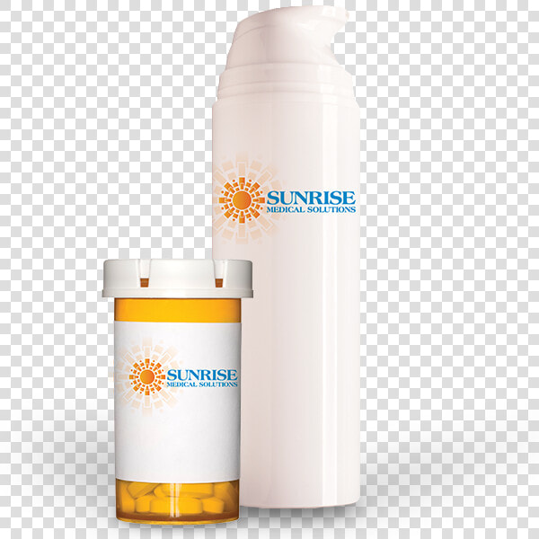 Sunriserrx Prescription Bottles   Water Bottle  HD Png DownloadTransparent PNG