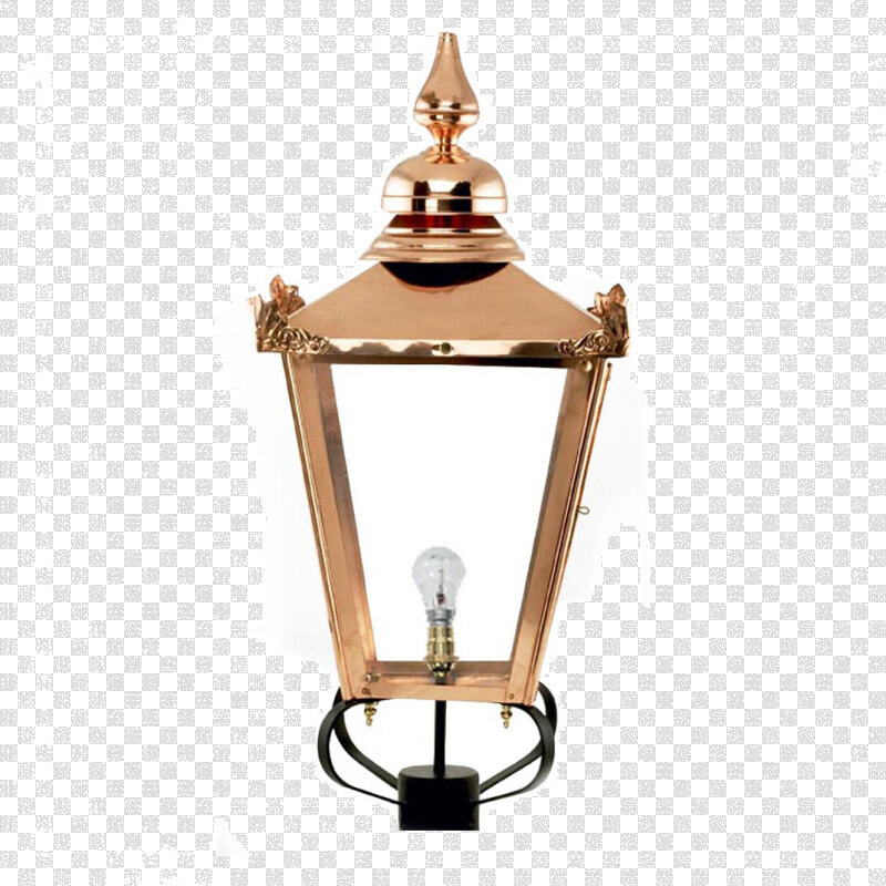 Extra Large Copper Victorian Lamp Post   Lighting  HD Png DownloadTransparent PNG