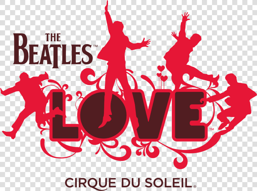 The Beatles Love Logo   Cirque Du Soleil Beatles Logo  HD Png DownloadTransparent PNG