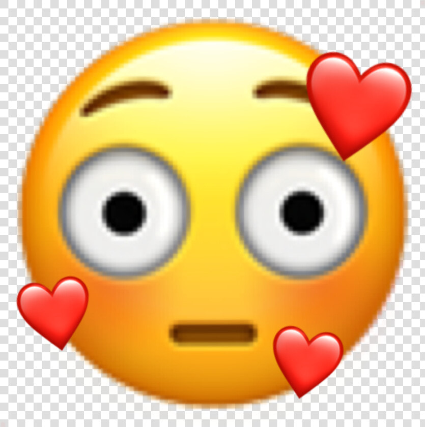  crush  emoji  heart  timido  corazon  love  amor  freetoedit   Cartoon  HD Png DownloadTransparent PNG