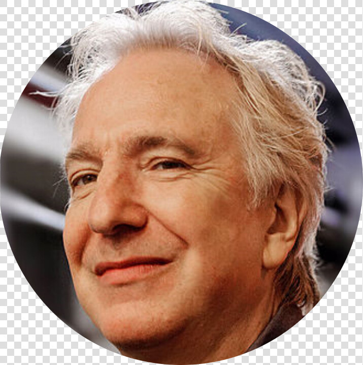 Alan Rickman Round   Alan Rickman Png  Transparent PngTransparent PNG