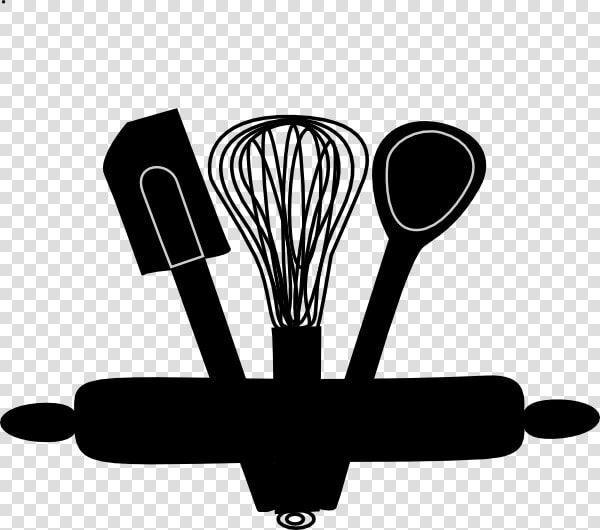 Bakery Clip Art At Clker   Baking Utensils Clipart Black And White  HD Png DownloadTransparent PNG