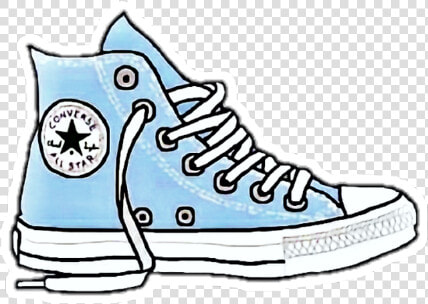 Converse Drawing Aesthetic   Aesthetic Shoe Drawing  HD Png DownloadTransparent PNG