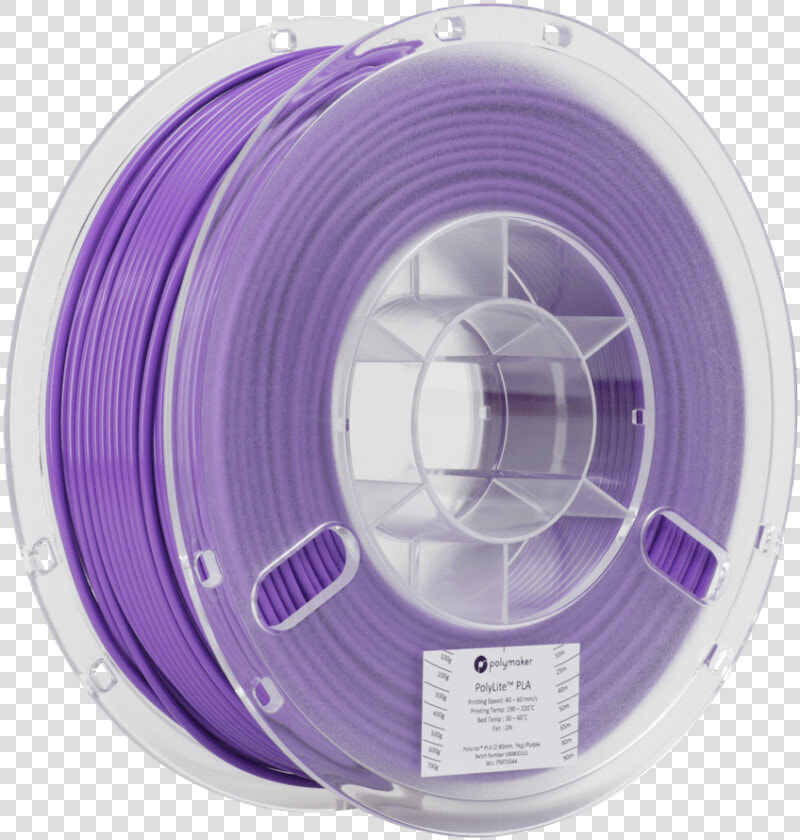 Polylite Pla Purple   Pla Filament Polymaker  HD Png DownloadTransparent PNG