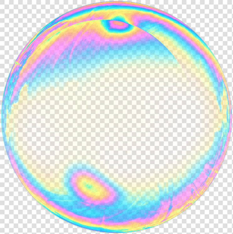  bubble  holographic  dinaaaaaah  freetoedit   Holographic Bubble  HD Png DownloadTransparent PNG