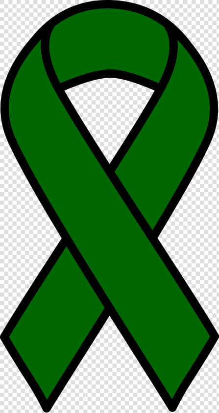 Emerald Liver Cancer Ribbon Clip Arts   Green Liver Cancer Ribbon  HD Png DownloadTransparent PNG