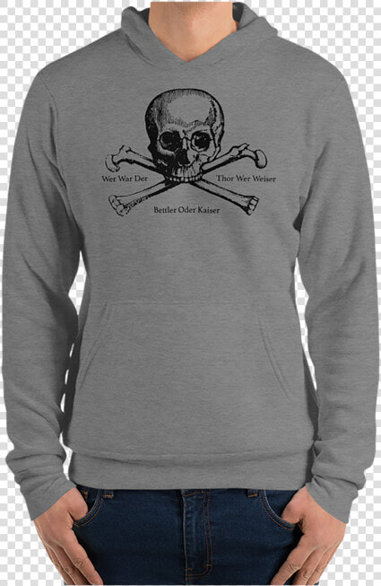 Mens Hoodie Heather deep Grey Manmade Bonesmen Apparel   Hoodie  HD Png DownloadTransparent PNG