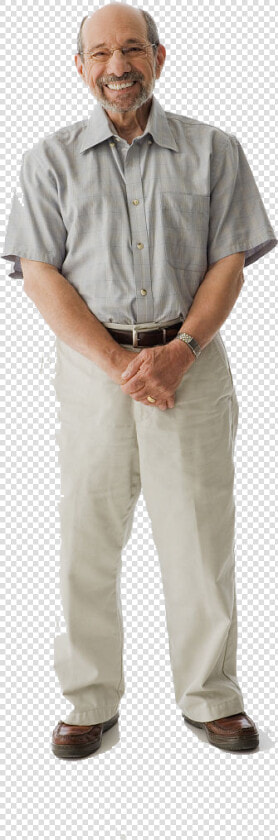 Cute Old Man Standing On The Whole Body Png Download   Old Man Transparent Background  Png DownloadTransparent PNG