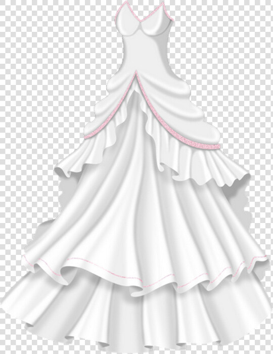 ♥ Robe Blanche Png  Tube Mariage   Gown  Transparent PngTransparent PNG