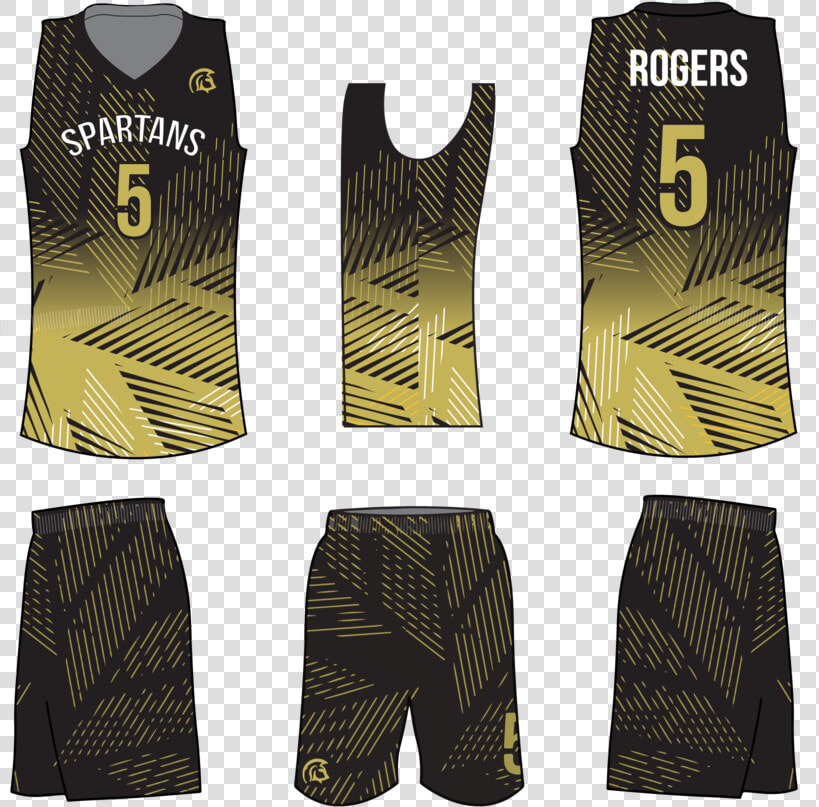 Rogers Beige White And Grey Basketball Uniforms  Jersey   Gold Basketball Jersey Design  HD Png DownloadTransparent PNG