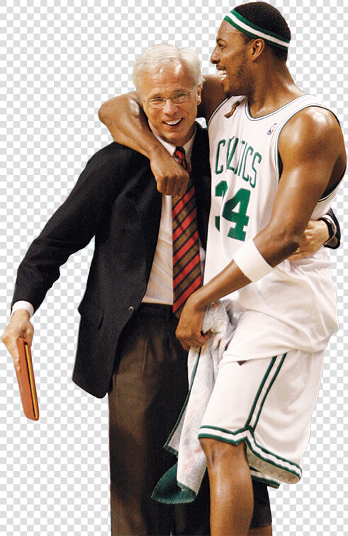 Kevin Eastman And Paul Pierce   Kevin Eastman Coach La Clippers  HD Png DownloadTransparent PNG