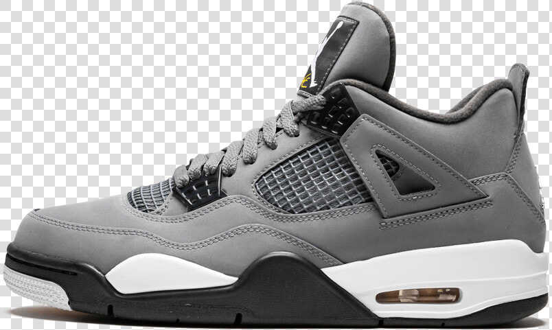 Air Jordan 4 Cool Grey   Jordan 4 Retro Grey  HD Png DownloadTransparent PNG