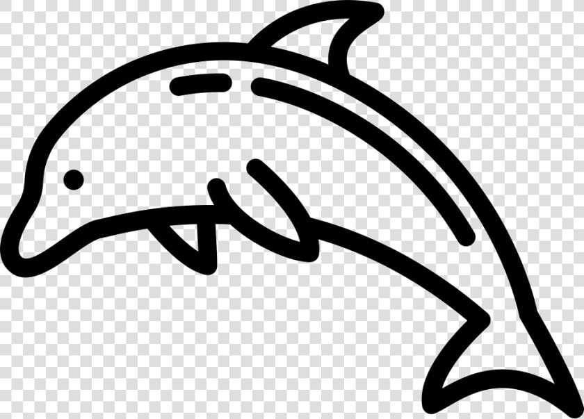 Dolphin Icon Png   Dolphin Png Black And White  Transparent PngTransparent PNG