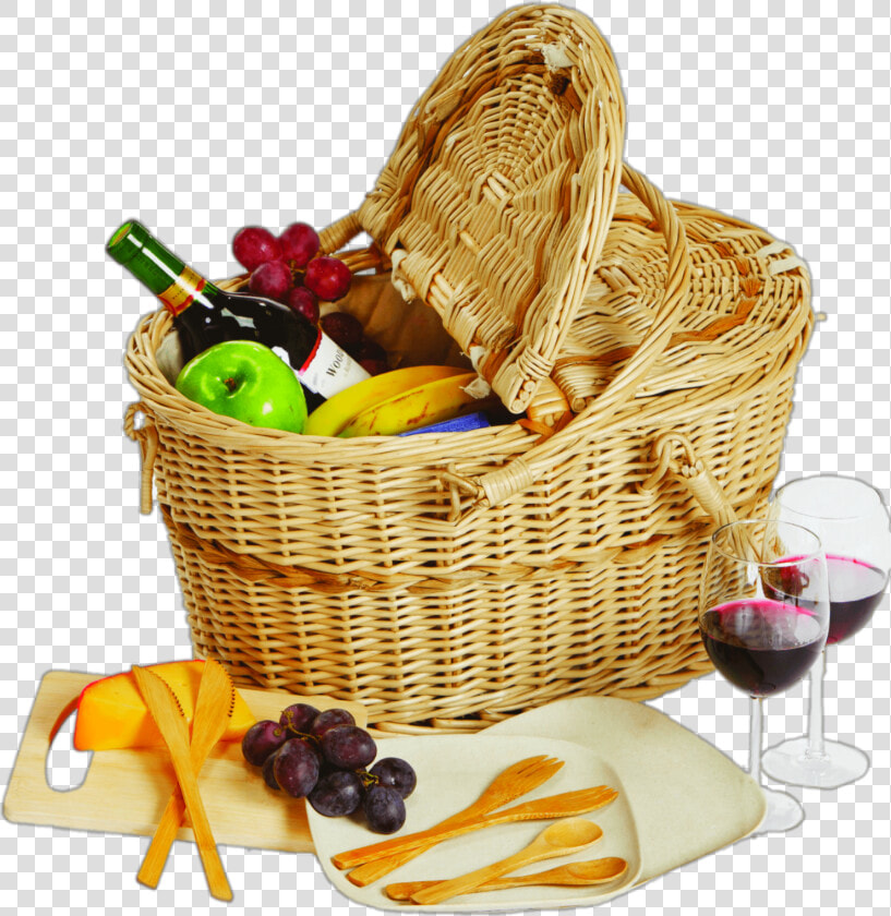  picnic  basket  food  dessert  multicolored  blanket   Gifts For Him On Valentine  39 s Day In India  HD Png DownloadTransparent PNG