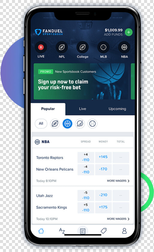 Fanduel Sports Betting App  HD Png DownloadTransparent PNG