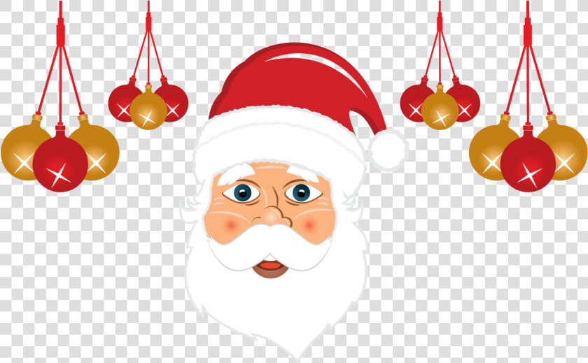 Modern Santa Claus Vector Illustration   Santa Claus  HD Png DownloadTransparent PNG