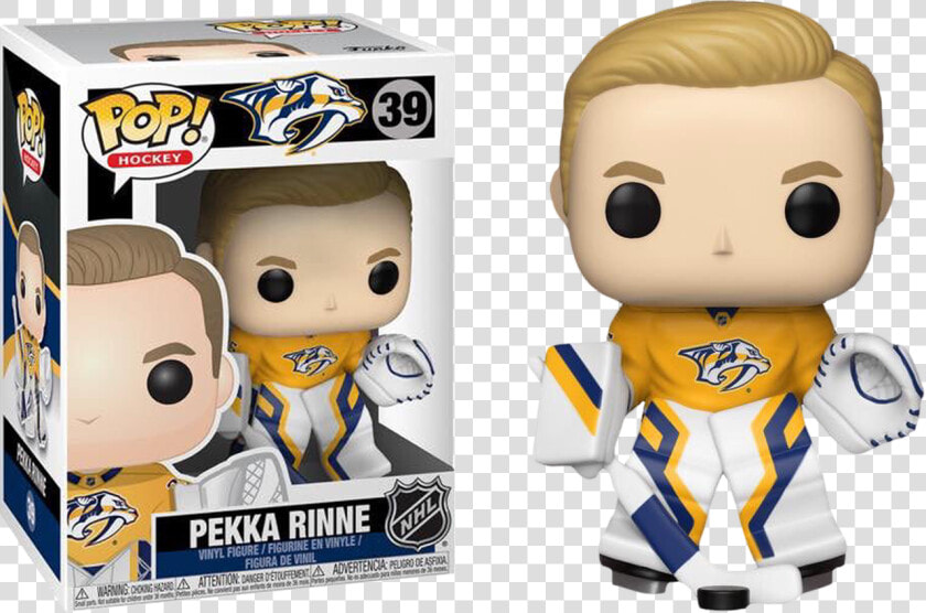 Pekka Rinne Nashville Predators Pop Vinyl Figure   Pekka Rinne Funko Pop  HD Png DownloadTransparent PNG