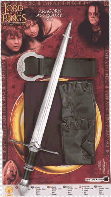 Kids Aragorn Accessory Kit   Lord Of The Rings Aragorn Halloween Costumes  HD Png DownloadTransparent PNG