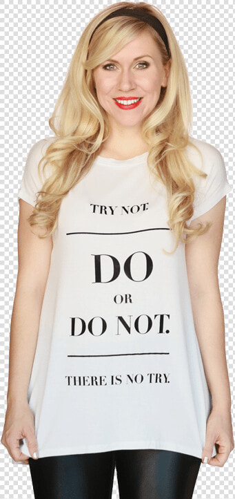 Try Not Triangle Chiffon Tee   Girl  HD Png DownloadTransparent PNG