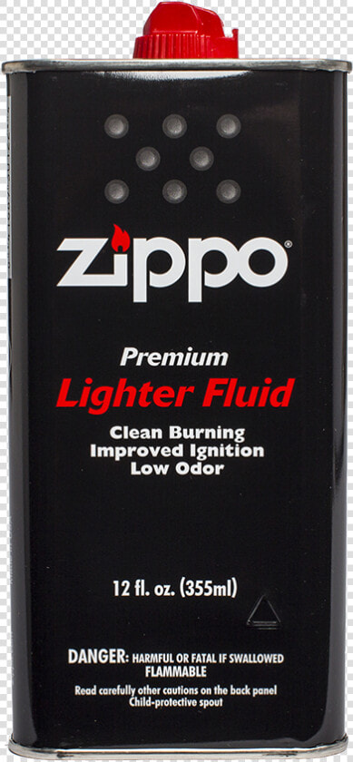 Zippo Premium Lighter Fluid 12oz Front   Zippo  HD Png DownloadTransparent PNG