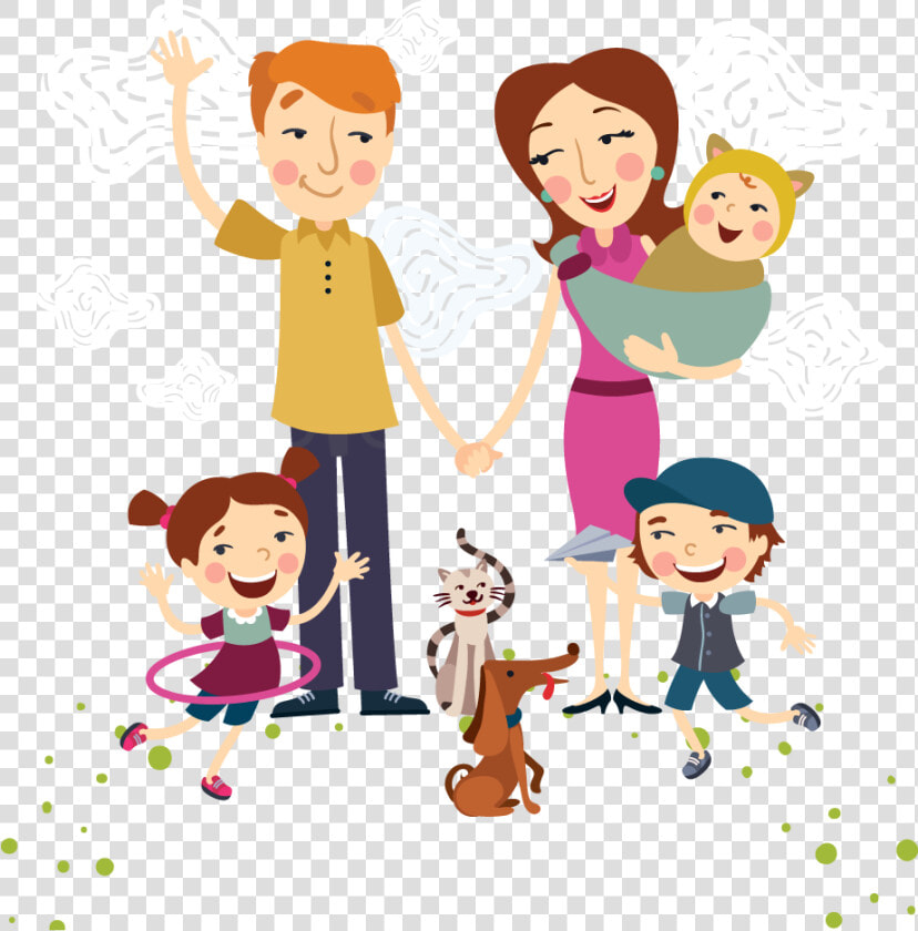 Family Happiness Euclidean Vector Illustration   Urdu Poems For Kids  HD Png DownloadTransparent PNG