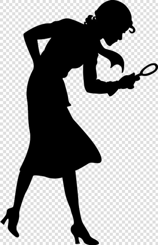 Mystery Clipart Spyglass   Nancy Drew Silhouette  HD Png DownloadTransparent PNG