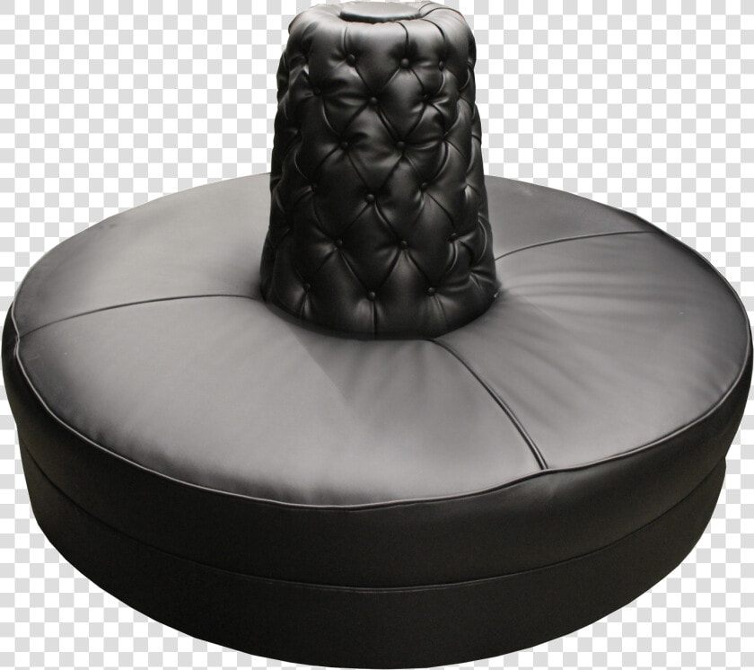 Black Leather Lobby Sofa Rental   Bean Bag Chair  HD Png DownloadTransparent PNG