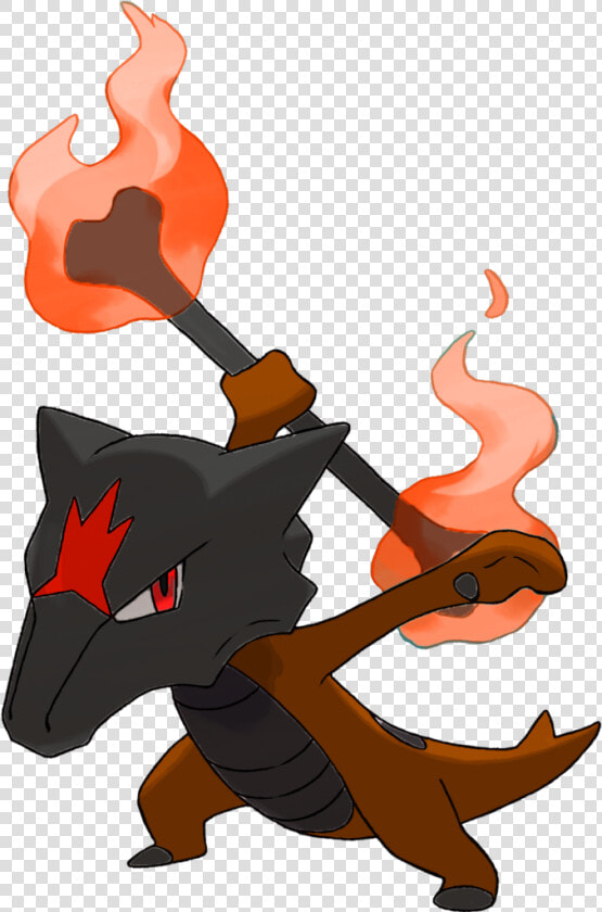 Pokémon Sun And Moon Marowak Pokémon Go Alola   Shiny Alolan Marowak  HD Png DownloadTransparent PNG