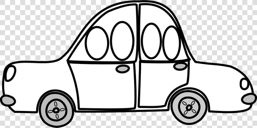 Car Share Driving   Non Living Things Clipart Black And White  HD Png DownloadTransparent PNG