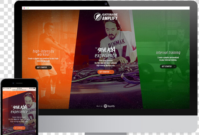 Hydric Media Brings Music Tech To Spotify And Gatorade   Smartphone  HD Png DownloadTransparent PNG