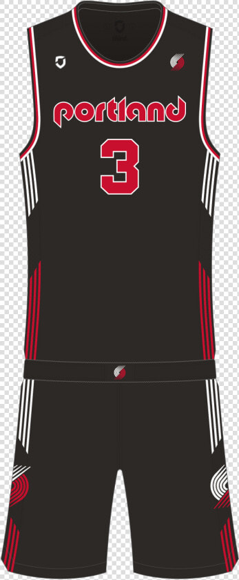 Portland Trail Blazers Away   Sports Jersey  HD Png DownloadTransparent PNG