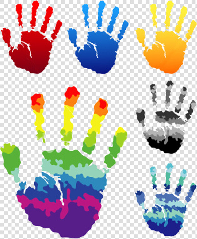 Coloured Hands   Transparent Color Hand Png  Png DownloadTransparent PNG