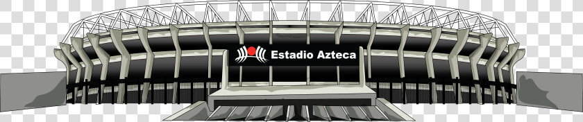 Ilustración Del Estadio Azteca   Tople I Hladne Boje  HD Png DownloadTransparent PNG