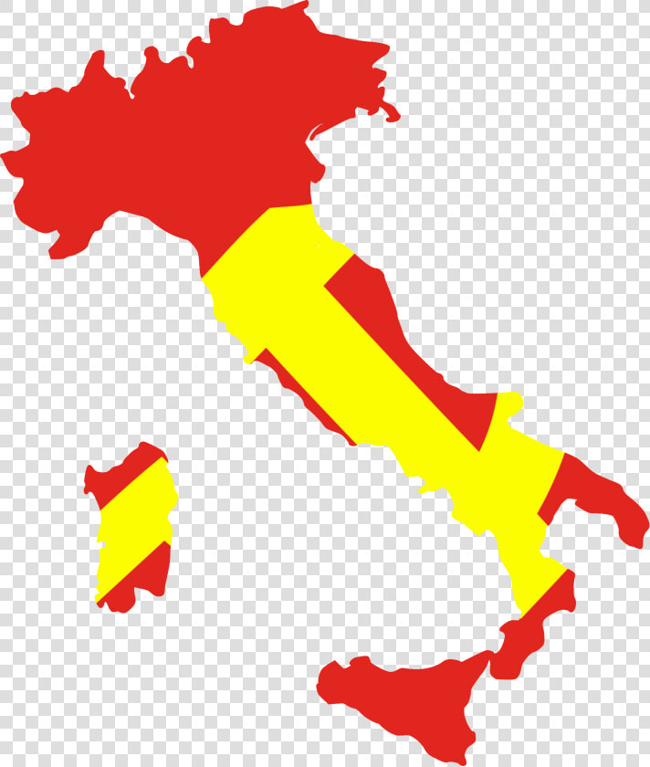 Flag Map Of Italy   Italy Map Vector Png  Transparent PngTransparent PNG