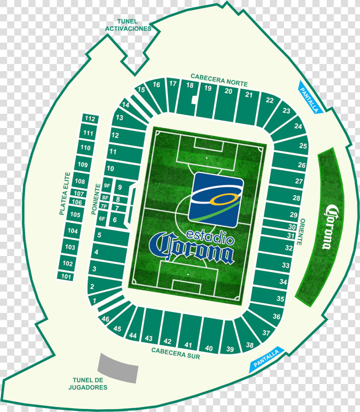 Estadio Corona Puertas  HD Png DownloadTransparent PNG