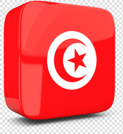 Glossy Square Icon 3d   Icone Flag Tunisia Png  Transparent PngTransparent PNG