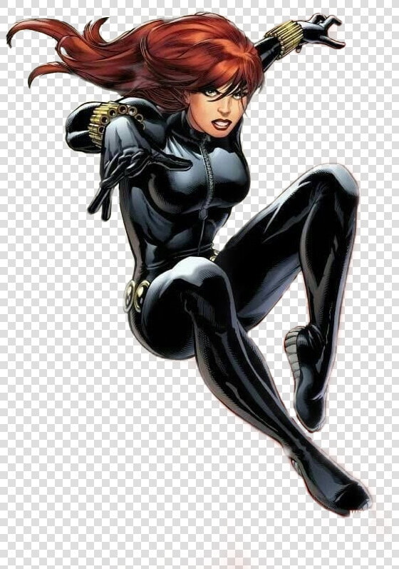  blackwidow  natasharomanoff  comic  marvelcomics  marvel   Black Widow Marvel Cartoon  HD Png DownloadTransparent PNG