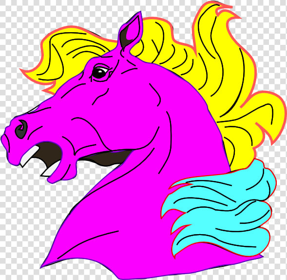 Transparent Horse Png   Angry Horse  Png DownloadTransparent PNG