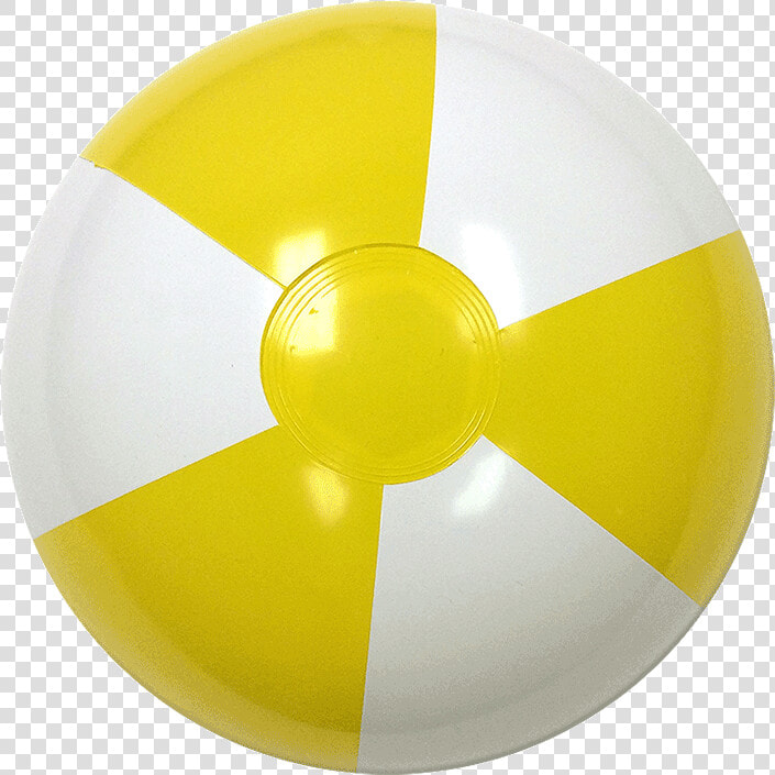 Pics Of Beach Balls   Yellow And White Beach Ball  HD Png DownloadTransparent PNG