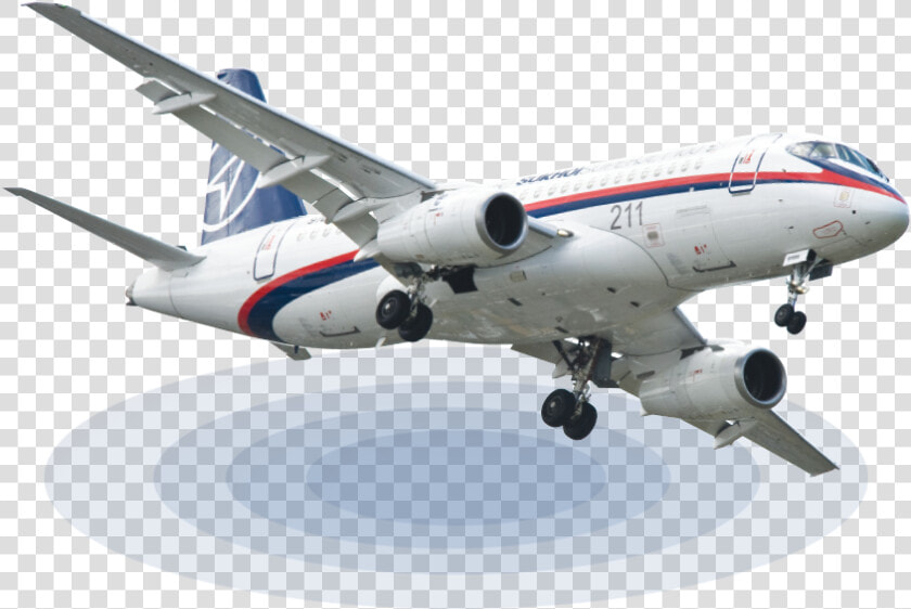 Sukhoi Superjet   Airbus A320 Family  HD Png DownloadTransparent PNG