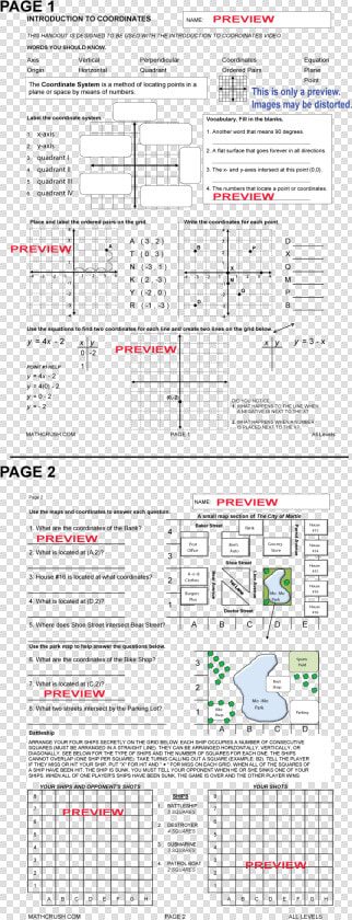 Section A An Introduction To The Coordinate Planes  HD Png DownloadTransparent PNG