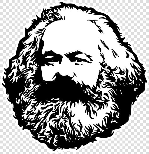 Karl Marx Monochromatic   Karl Marx Clip Art  HD Png DownloadTransparent PNG