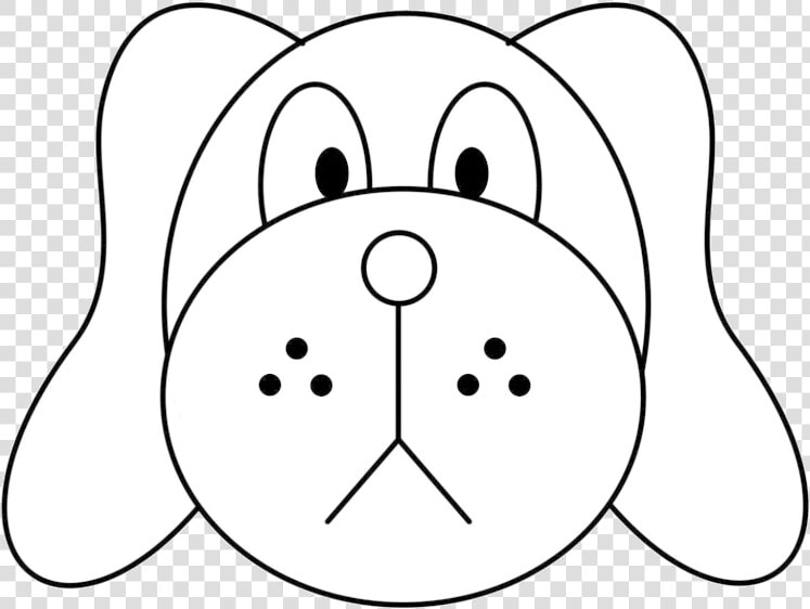 Easy To Draw Dog How Face Clipart Best Transparent   Draw Simple Puppy Face  HD Png DownloadTransparent PNG