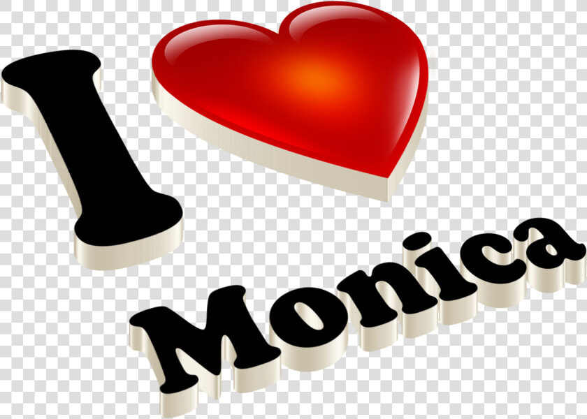 Monica Heart Name Transparent Png   Monica Name  Png DownloadTransparent PNG