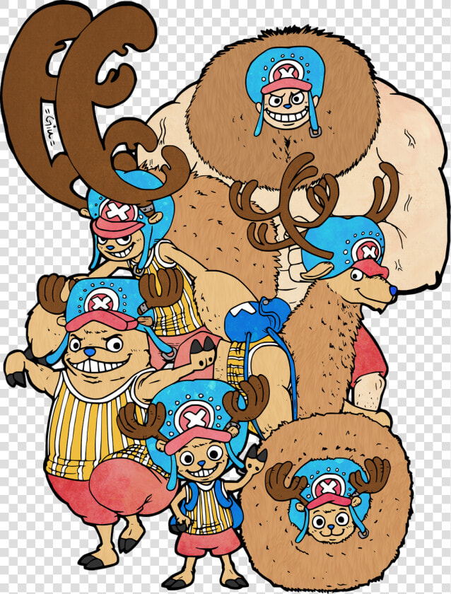 Chopper Time Skip Forms   One Piece Chopper All Points  HD Png DownloadTransparent PNG