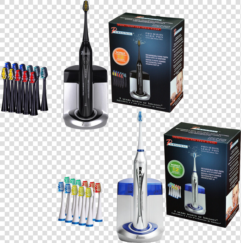 Pursonic Electric Toothbrush  HD Png DownloadTransparent PNG