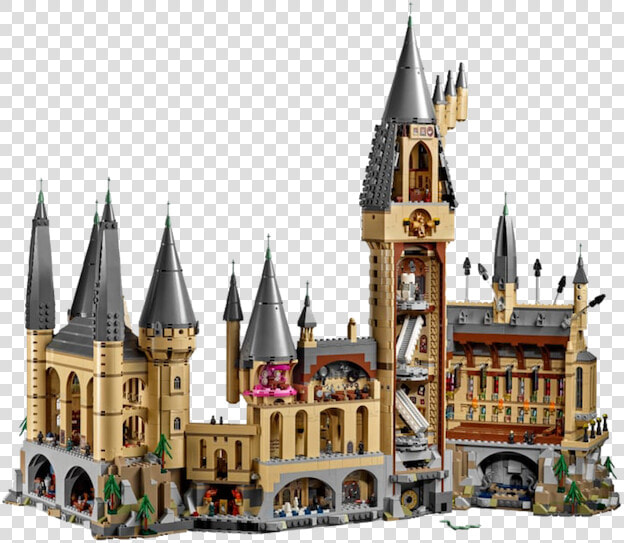 Transparent Hogwarts Silhouette Png   Hogwarts Lego Castle 2018  Png DownloadTransparent PNG