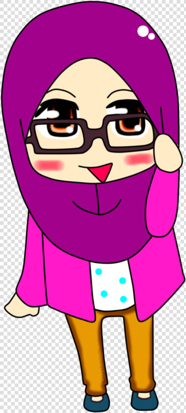 Kartun Anak Muslim Perempuan  HD Png DownloadTransparent PNG