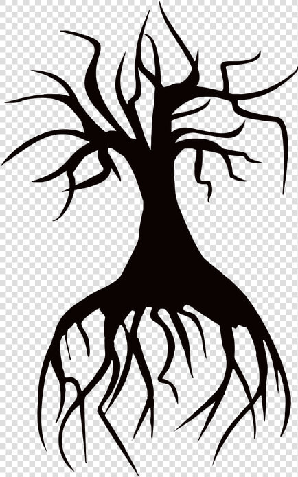 Barren  Dead  Roots  Silhouette  Tree   Save The World Stickers  HD Png DownloadTransparent PNG